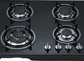 Placas a gás, vitrocerâmicas e indução